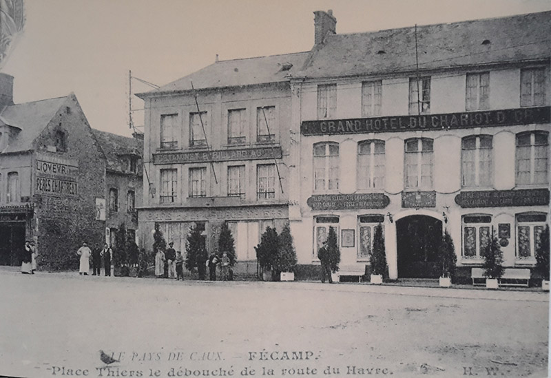 Place Thiers, le Débouché de la route du Havre
