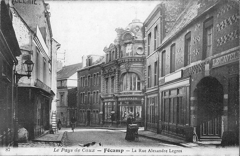 La rue Alexandre Legros