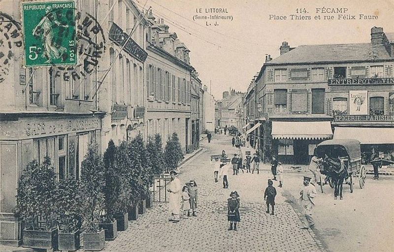 Place Thiers et rue F�lix Faure