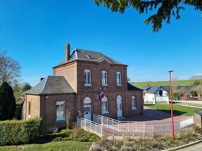 La mairie de Fesques