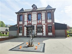 La mairie - Fontaine-sous-Pr�aux