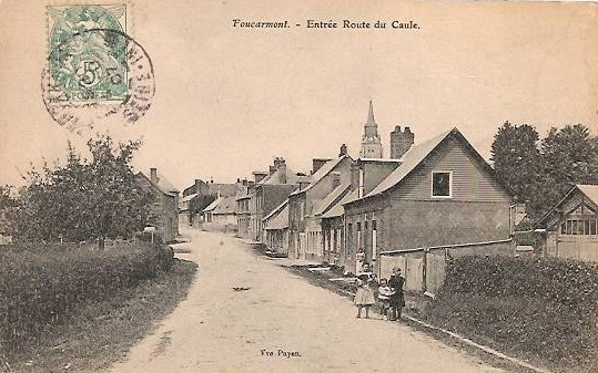 Entr�e Route de Caule