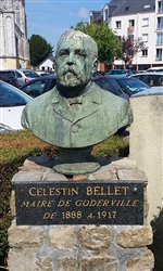 Le buste de Célestin Bellet - Goderville