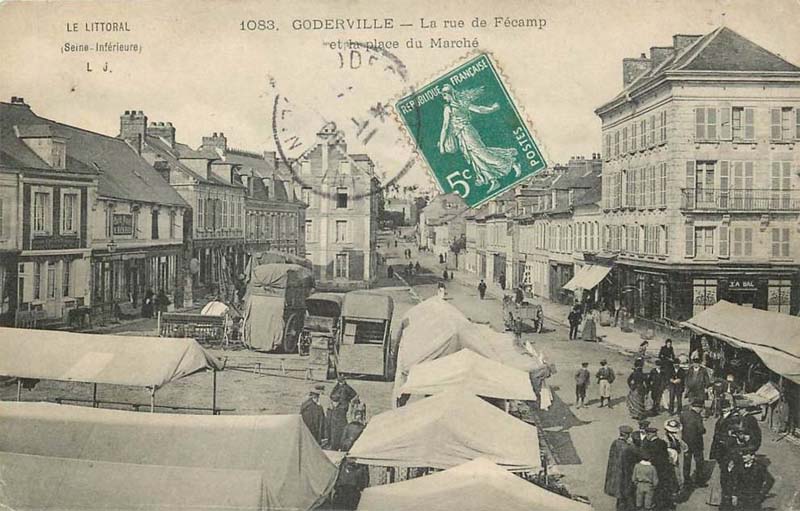 La rue de F�camp et la Place du March�