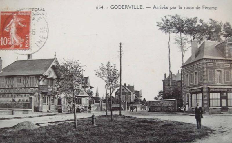 Arriv�e par la Route de F�camp