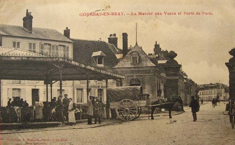 Le Marché aux Veaux et Porte de Paris