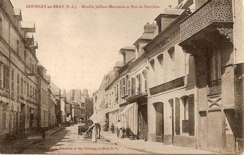 Moulin Jullien Heurteux et Rue de Ferrières