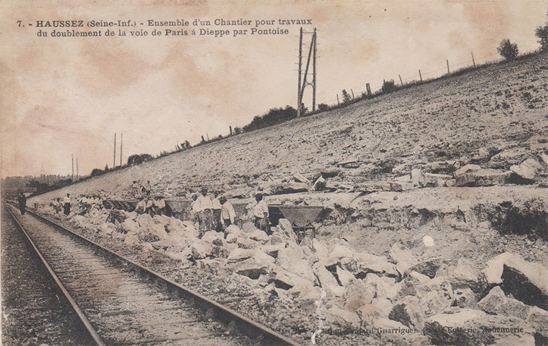 Doublement de la voie Paris-Dieppe