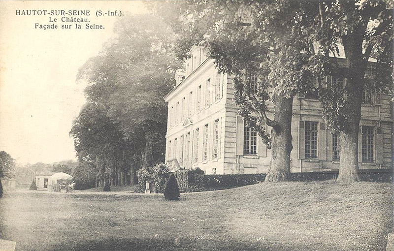 Le Château - Façade donnant sur la Seine