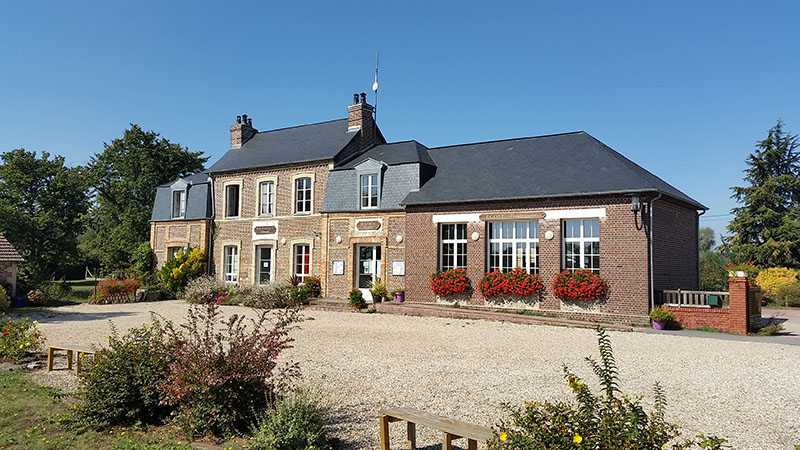 La mairie de Heurteauville