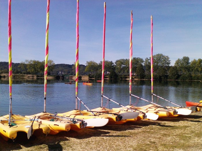 La base de loisirs de Jumièges-le-Mesnil