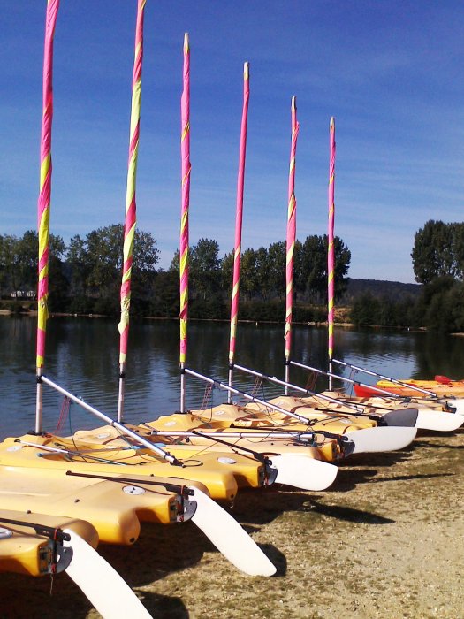 La base de loisirs de Jumièges-le-Mesnil