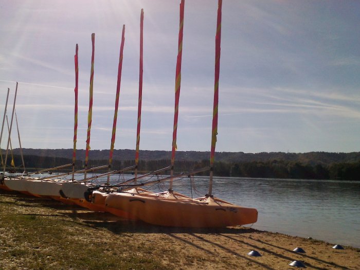 La base de loisirs de Jumièges-le-Mesnil