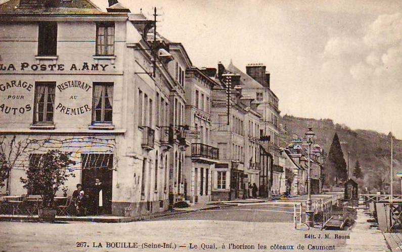 Le Quai et les C�teaux de Caumont