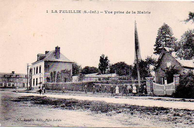 Vue prise de la Mairie