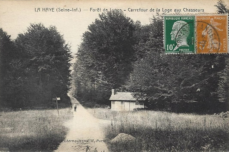 For�t de Lyons - Carrefour de la Loge aux Chasseurs
