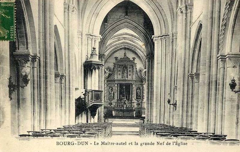 Le Maître-autel et la grande Nef de l