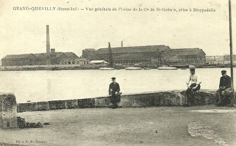 Vue G�n�rale de l'Usine de la <sup>Cie</sup> de St-Gobain<br>prise � Dieppedalle