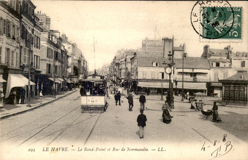 Le Rond-Point et Rue de Normandie