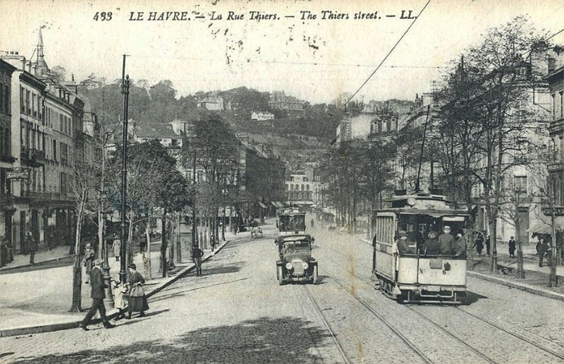 La rue Thiers