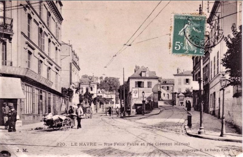 Rue F�lix Faure et rue Cl�ment Marical