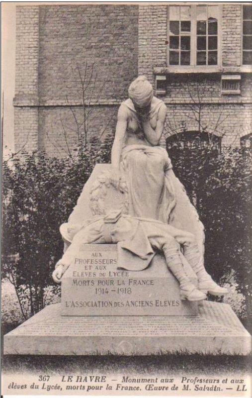 Monument aux morts du sculpteur Saladin