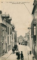 La Rue Alexandre Papin - Le Trport