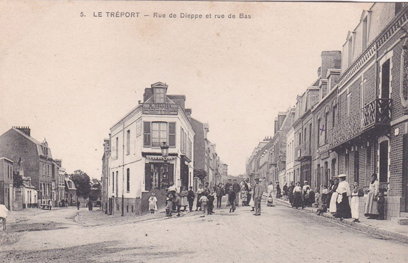 Rue de Dieppe et rue de Bas