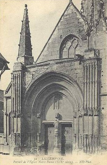 Portail de l'�glise Notre-Dame (XIX<sup>e</sup> si�cle)
