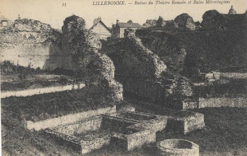 Ruines du Th��tre Romain et Bains M�rovingiens