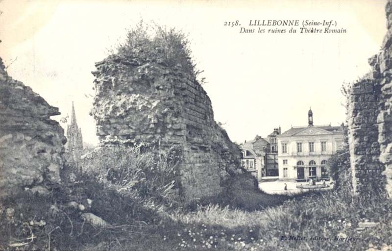 lillebonne-ruines-theatre-romain