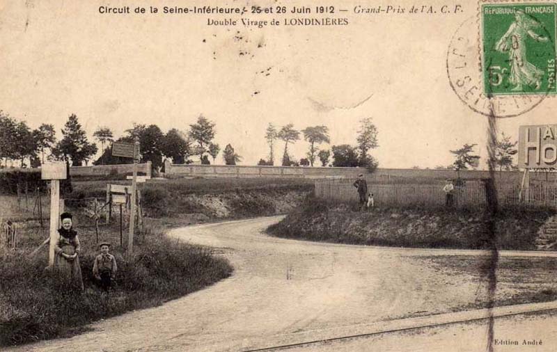 Circuit de la Seine-Inf�rieure le 25 et 26 juin 1912