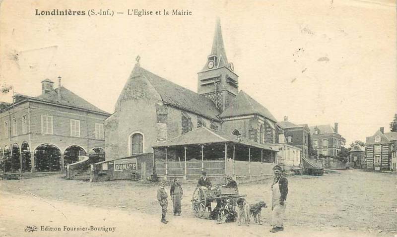 L'�glise et la Mairie