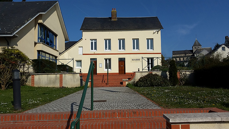 La mairie de Manéglise