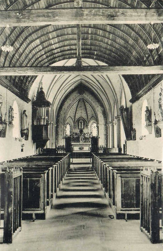 L'Intrieur de l'glise Notre-Dame