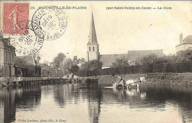 La Mare et l'glise Notre-Dame
