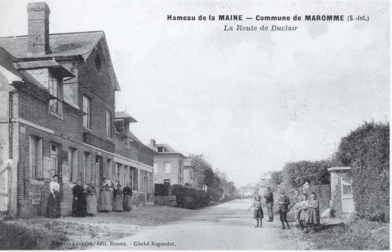 Hameau de la Maine, route de Duclair