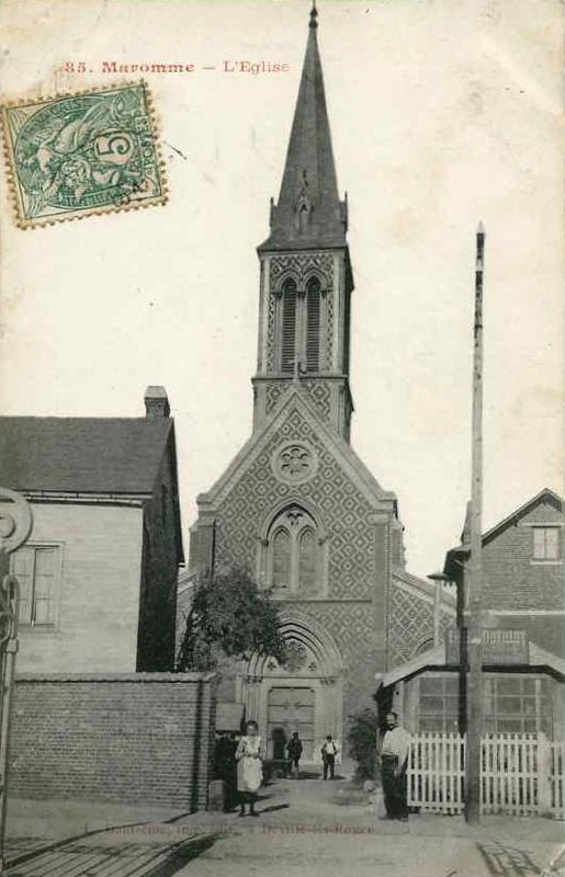 L'glise Saint-Martin<br>Dbut XX<sup>e</sup>