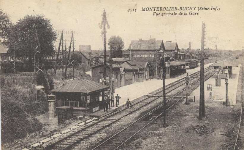 Montrolier-Buchy -
 La Gare