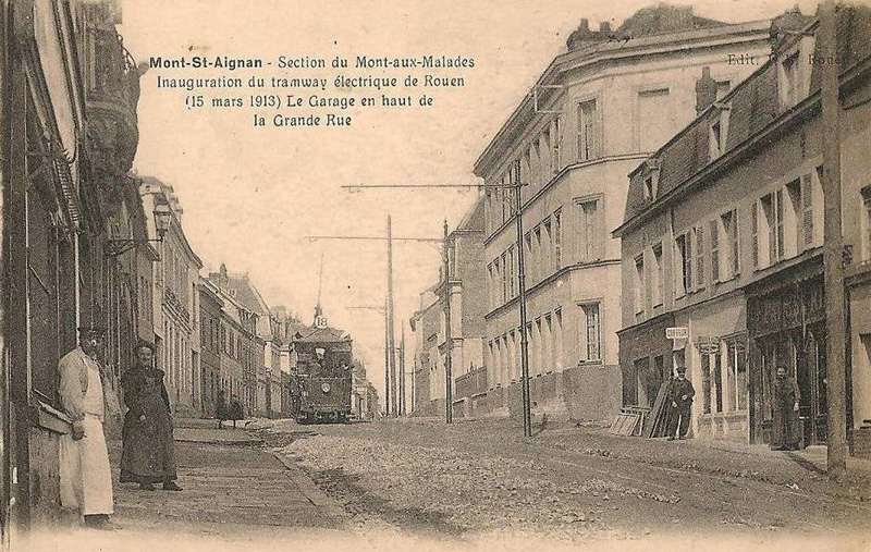 Inauguration du Tramway �lectrique (1913)