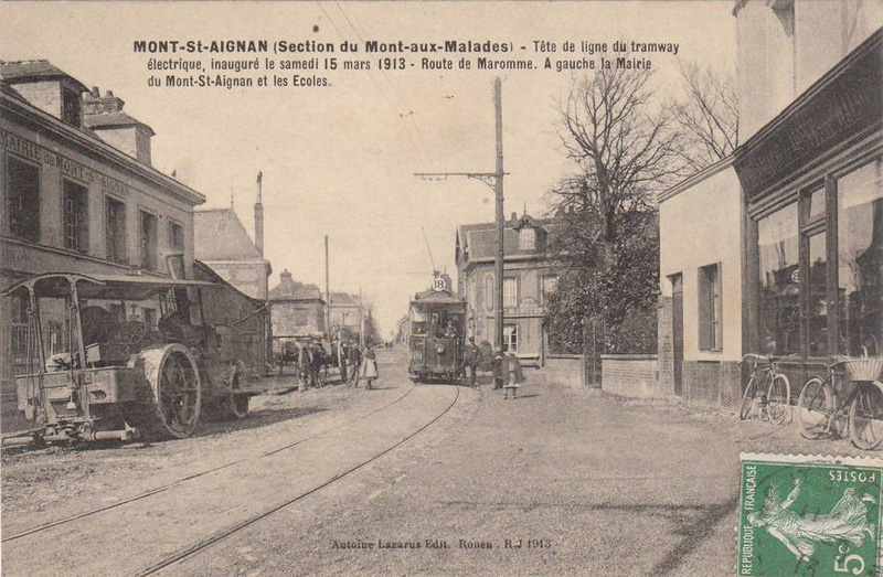 Inauguration du Tramway �lectrique (1913)