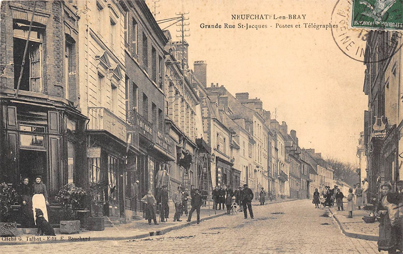 Grande-Rue Saint-Jacques - Postes et Télégraphes