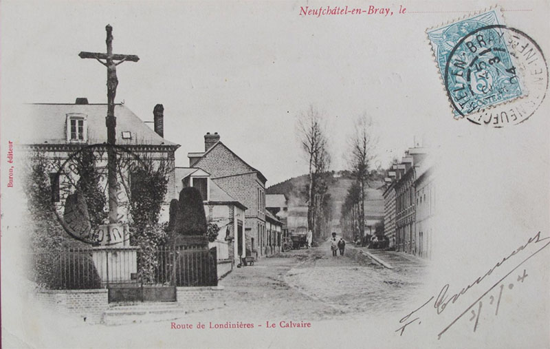 Route de Londinières - Le Calvaire