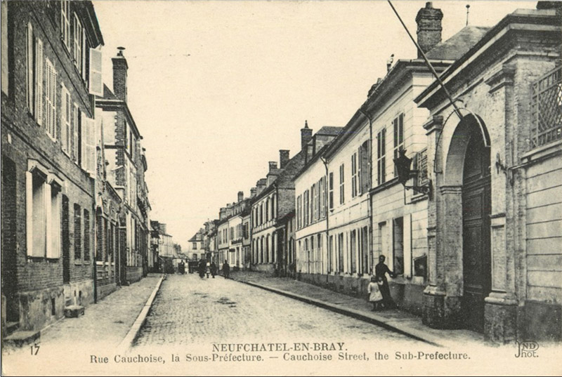 Rue Cauchoise, la Sous-Préfecture