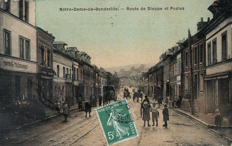 Route de Dieppe et Postes