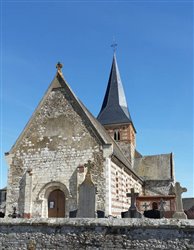 L\'église Notre-Dame - Osmoy-Saint-Valery