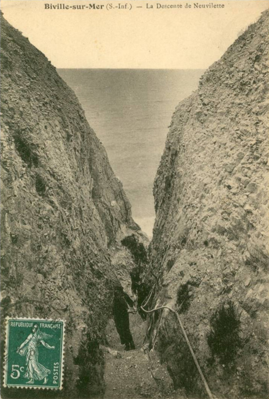 biville-sur-mer-descente-neuvilette