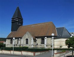 L\'Eglise Saint-Aubin