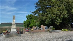 Le cimetière et le monument aux morts - Ricarville-du-Val