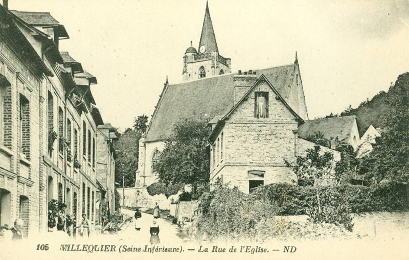 villequier-rue-eglise